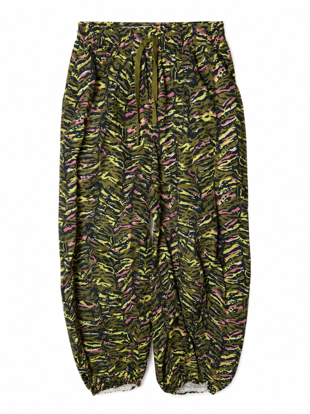 FP Movement Camo Print Parachute Pants Tiger Stripe Gorpcore Utility Small